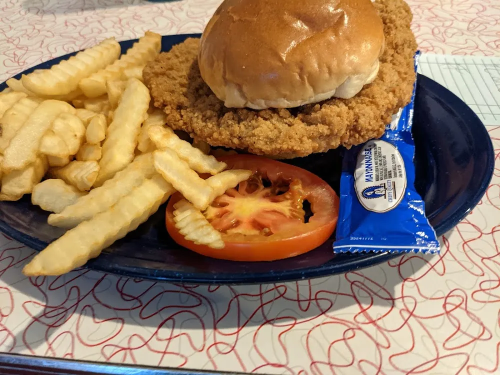 Breaded Pork Tenderloin Sandwich